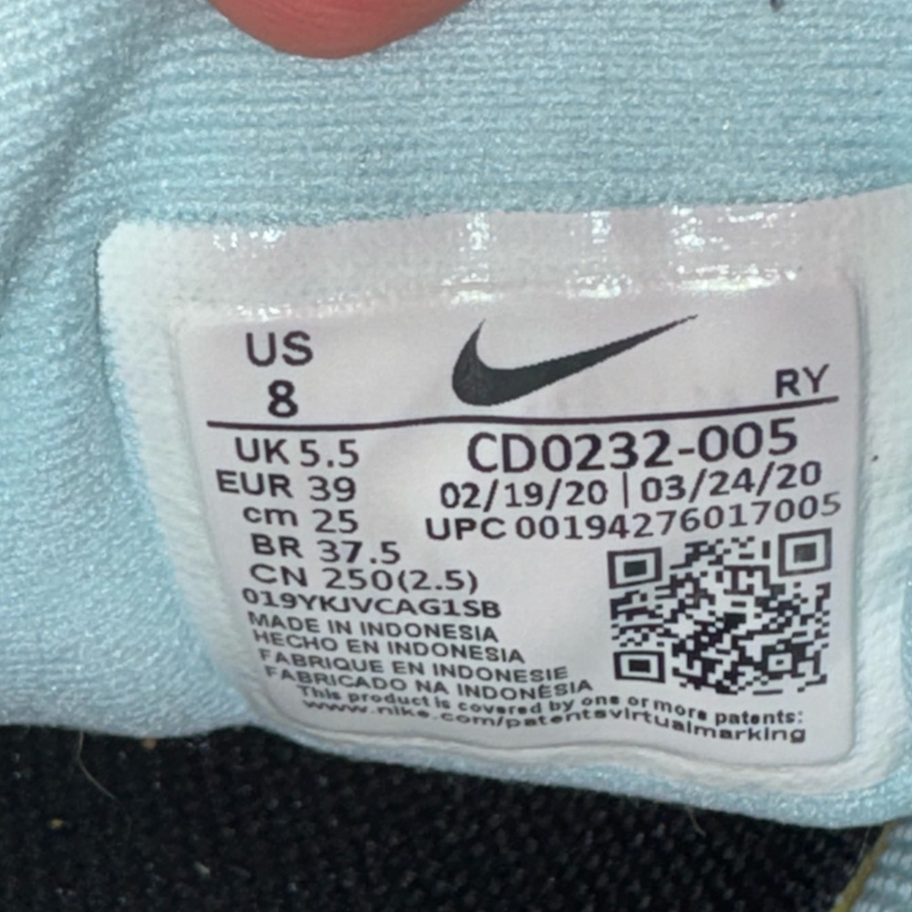 Nike Women’s Quest 3 Running Shoes Black/Barely Volt/Glacier Ice Size 8 - Picture 7 of 10